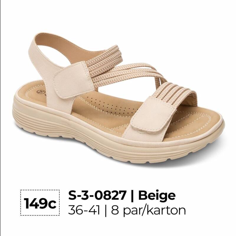 Sandały damskie Roz 36-41 / 8 par 1